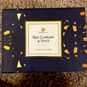 Huntington Home Red Currant & Spice Soy Blend Scented Candle in Gift Box